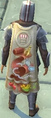 A player wearing an Adept Merchant Cape