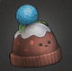 Blue Christmas Pudding Hat.png