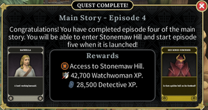 Head to Stonemaw Hill reward.png