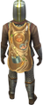 A player wearing a Journeyman Chef Cape