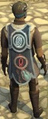 A player wearing a Journeyman Detective Cape.