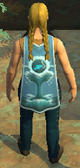 A player wearing a Journeyman Fisher Cape