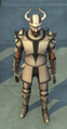 Guardian Watchman Bone Armor 200 (Black, White level 150 Horned Helmet)