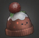 Red Christmas Pudding Hat.png