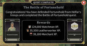 The Battle of Fortunehold reward.jpg