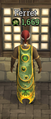 A player wearing a Ultimate Alchemist Cape