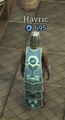 A player wearing an Ultimate Fisher Cape