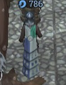 A player wearing an Ultimate Guard Cape